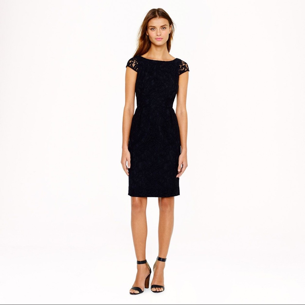 GUC J.Crew Elsa Dress in Leavers Lace